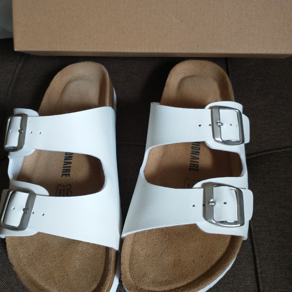 White Sandals